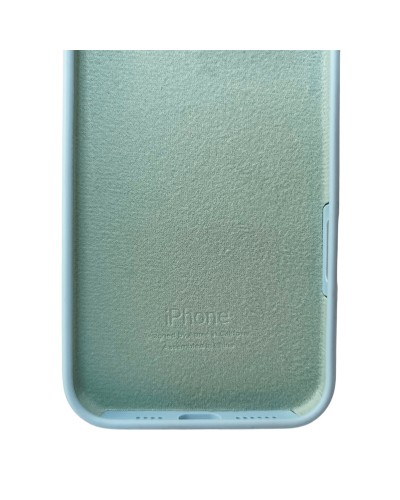 Чехол для смартфона Silicone Full Case AA Open Cam для Apple iPhone 16 Pro 27, Mist Blue (FullOpeAAi16P-27)