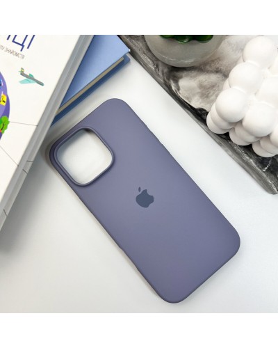 Чехол для смартфона Silicone Full Case AA Open Cam для Apple iPhone 16 Pro 28, Lavender Grey (FullOpeAAi16P-28)