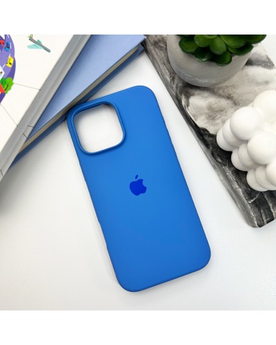 Чехол для смартфона Silicone Full Case AA Open Cam для Apple iPhone 16 Pro 3, Royal Blue (FullOpeAAi16P-3)