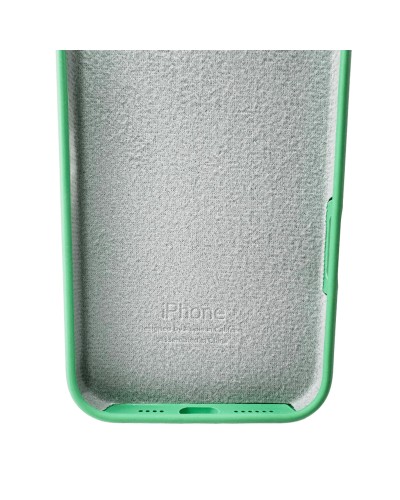 Чехол для смартфона Silicone Full Case AA Open Cam для Apple iPhone 16 Pro 30,Spearmint (FullOpeAAi16P-30)