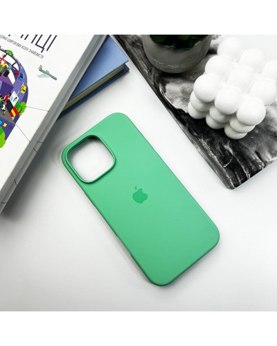 Чехол для смартфона Silicone Full Case AA Open Cam для Apple iPhone 16 Pro 30,Spearmint (FullOpeAAi16P-30)