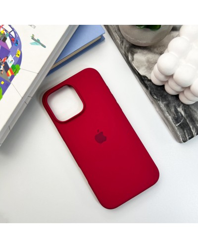 Чехол для смартфона Silicone Full Case AA Open Cam для iPhone 16 Pro 35, Maroon (FullOpeAAi16P-35)