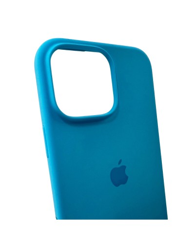 Чехол для смартфона Silicone Full Case AA Open Cam для Apple iPhone 16 Pro 38,Surf Blue (FullOpeAAi16P-38)