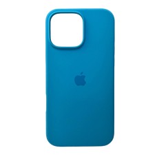 Чехол для смартфона Silicone Full Case AA Open Cam для Apple iPhone 16 Pro 38,Surf Blue (FullOpeAAi16P-38)