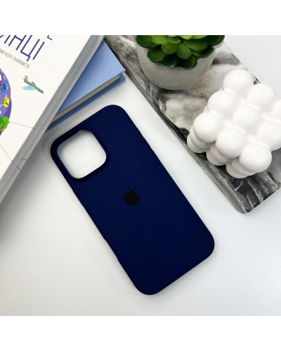 Чехол для смартфона Silicone Full Case AA Open Cam для iPhone 16 Pro 39,Navy Blue (FullOpeAAi16P-39)