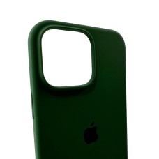 Чехол для смартфона Silicone Full Case AA Open Cam для iPhone 16 Pro 40,Atrovirens (FullOpeAAi16P-40)