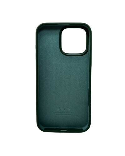 Чехол для смартфона Silicone Full Case AA Open Cam для iPhone 16 Pro 40,Atrovirens (FullOpeAAi16P-40)