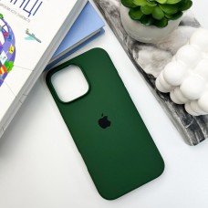 Чехол для смартфона Silicone Full Case AA Open Cam для iPhone 16 Pro 40,Atrovirens (FullOpeAAi16P-40)