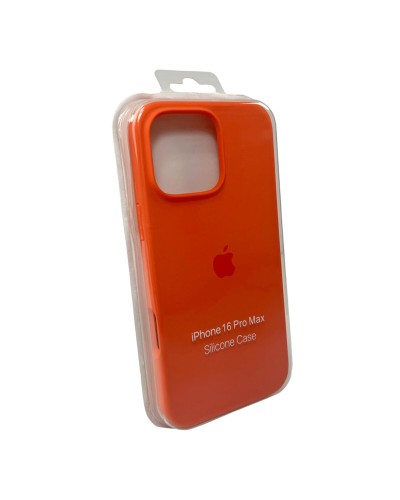 Чехол для смартфона Silicone Full Case AA Open Cam для Apple iPhone 16 Pro 52, Orange (FullOpeAAi16P-52)