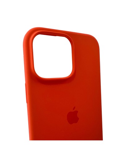 Чехол для смартфона Silicone Full Case AA Open Cam для Apple iPhone 16 Pro 52, Orange (FullOpeAAi16P-52)