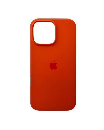 Чехол для смартфона Silicone Full Case AA Open Cam для Apple iPhone 16 Pro 52, Orange (FullOpeAAi16P-52)