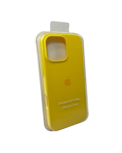 Чехол для смартфона Silicone Full Case AA Open Cam для Apple iPhone 16 Pro 56,Sunny Yellow (FullOpeAAi16P-56)