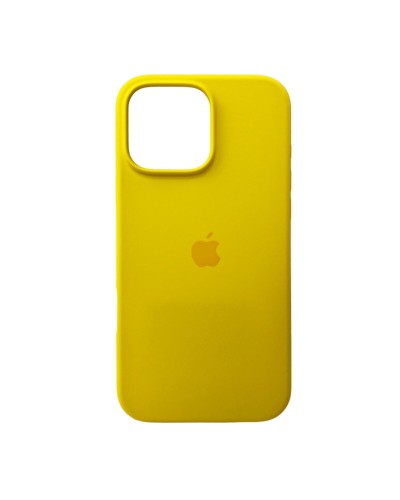 Чехол для смартфона Silicone Full Case AA Open Cam для Apple iPhone 16 Pro 56,Sunny Yellow (FullOpeAAi16P-56)