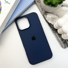 Чехол для смартфона Silicone Full Case AA Open Cam для Apple iPhone 16 Pro 7, Dark Blue (FullOpeAAi16P-7)
