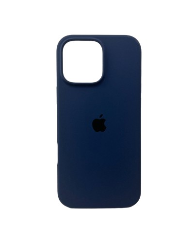 Чехол для смартфона Silicone Full Case AA Open Cam для Apple iPhone 16 Pro 7, Dark Blue (FullOpeAAi16P-7)