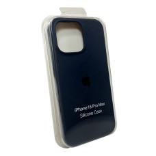 Чехол для смартфона Silicone Full Case AA Open Cam для Apple iPhone 16 Pro 7, Dark Blue (FullOpeAAi16P-7)