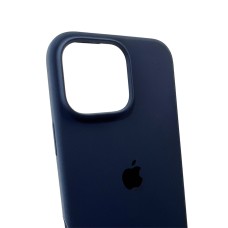 Чехол для смартфона Silicone Full Case AA Open Cam для Apple iPhone 16 Pro 7, Dark Blue (FullOpeAAi16P-7)