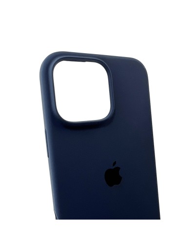 Чехол для смартфона Silicone Full Case AA Open Cam для Apple iPhone 16 Pro 7, Dark Blue (FullOpeAAi16P-7)