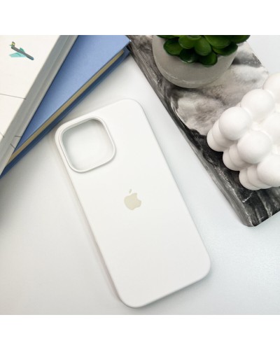 Чехол для смартфона Silicone Full Case AA Open Cam для iPhone 16 Pro 8,White (FullOpeAAi16P-8)