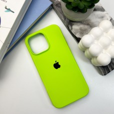 Чехол для смартфона Silicone Full Case AA Open Cam для iPhone 16 Pro Max 24,Shiny Green (FullOpeAAi16PM-24)
