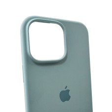Чехол для смартфона Silicone Full Case AA Open Cam для Apple iPhone 16 Pro Max 27, Mist Blue (FullOpeAAi16PM-27)