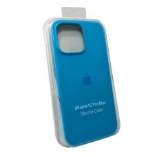 Чехол для смартфона Silicone Full Case AA Open Cam для Apple iPhone 16 Pro Max 38,Surf Blue (FullOpeAAi16PM-38)