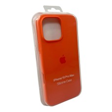 Чехол для смартфона Silicone Full Case AA Open Cam для Apple iPhone 16 Pro Max 52, Orange (FullOpeAAi16PM-52)
