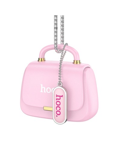 Навушники HOCO DES35 Dawn handbag BT headset Pink (6942007613132)