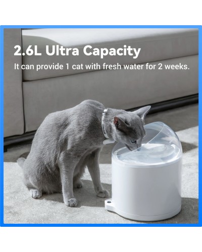 Поїлка CATLINK Wireless Pump &amp; Ultra-Filtration Water Fountain - PURE 2 (6972884750736)