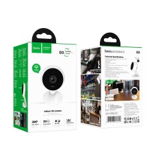 Камера HOCO D3 Indoor HD camera(EU) White (6942007623353)