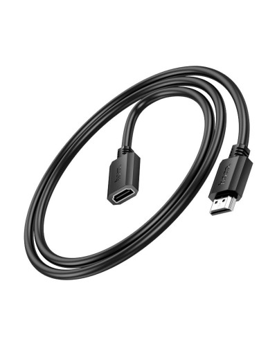 Кабель HOCO US13 HDTV male to HDTV female HD extension data cable(L=1M) Black (6942007628242)