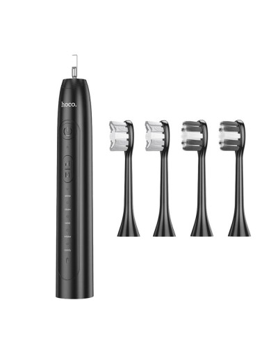 Електрична зубна щітка HOCO HP60 Wave electric toothbrush Black (6942007631679)