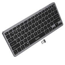 Клавіатура HOCO GM32 Wisdom wireless dual-mode keyboard(english version) Black (6942007631303)