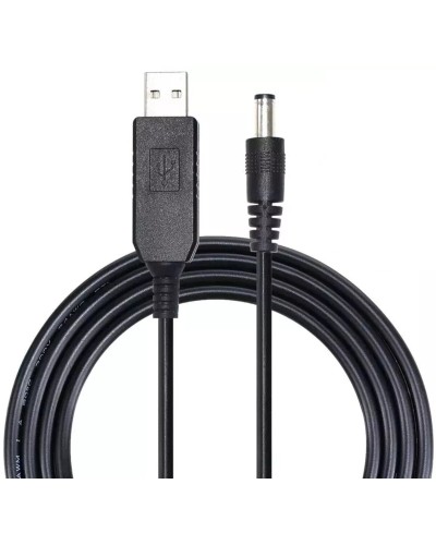 Кабель перетворювач USB-DC 5v-12v (1m) (USBDC512)