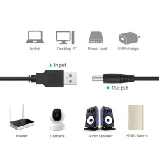 Кабель преобразователь USB-DC 5v-12v (1m) (USBDC512)