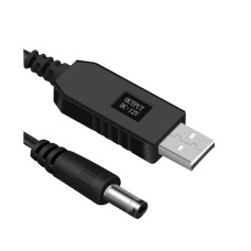 Кабель перетворювач USB-DC 5v-12v (1m) (USBDC512)