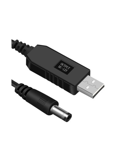 Кабель перетворювач USB-DC 5v-12v (1m) (USBDC512)