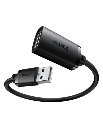 Кабель-удлинитель Baseus AirJoy Series USB2.0 Extension Cable 0.5m Cluster Black (B00631100111-00)