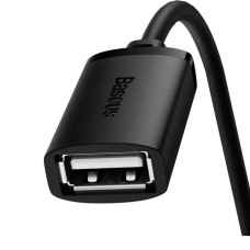 Кабель-удлинитель Baseus AirJoy Series USB2.0 Extension Cable 0.5m Cluster Black (B00631100111-00)
