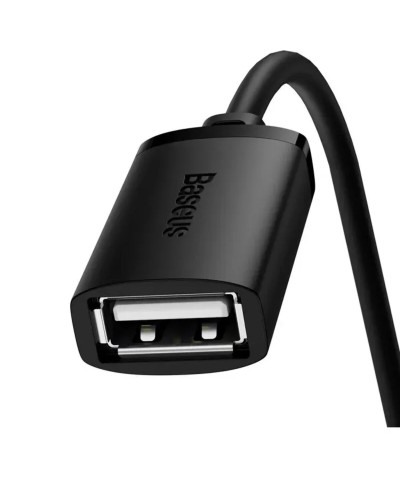 Кабель-удлинитель Baseus AirJoy Series USB2.0 Extension Cable 0.5m Cluster Black (B00631100111-00)