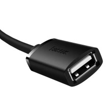 Кабель-удлинитель Baseus AirJoy Series USB2.0 Extension Cable 1.5m Cluster Black (B00631101111-00)