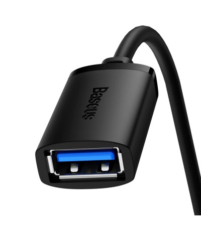 Кабель-удлинитель Baseus AirJoy Series USB3.0 Extension Cable 2m Cluster Black (B00631103111-03)