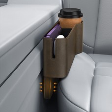 Органайзер Baseus OrganizeFun Series Car Console Storage Organizer Marble Brown (C20256502001-00)