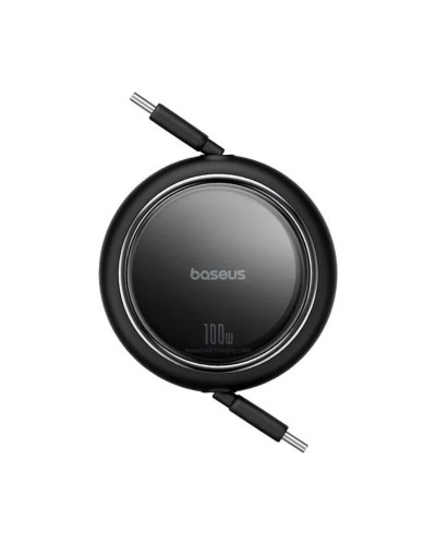 Кабель Baseus Free2Draw Mini Retractable Charging Cable Type-C to Type-C 100W 1m Cluster Black (P10364500111-00)