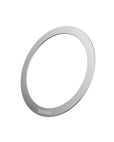 Магнітна пластина Baseus Halo Series Magnetic Metal Ring（2pcs/pack）Silver (PCCH000012)