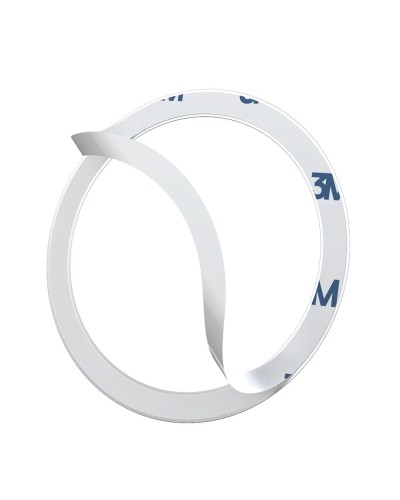 Магнітна пластина Baseus Halo Series Magnetic Metal Ring（2pcs/pack）Silver (PCCH000012)