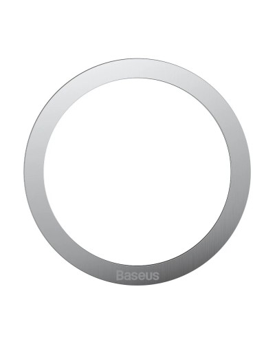 Магнітна пластина Baseus Halo Series Magnetic Metal Ring（2pcs/pack）Silver (PCCH000012)