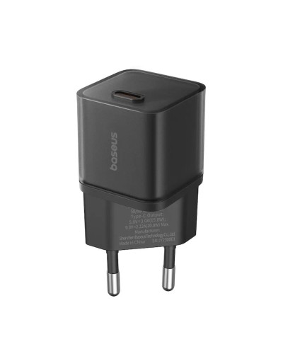 Мережевий зарядний пристрій Baseus GaN5S Fast Charger 1C 20W EU Cluster Black (P10162503113-00)