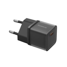 Сетевое зарядное устройство для Baseus GaN5S Fast Charger 1C 20W EU Cluster Black (P10162503113-00)