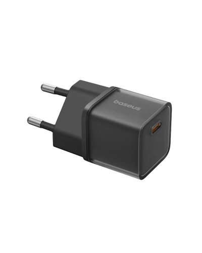 Мережевий зарядний пристрій Baseus GaN5S Fast Charger 1C 20W EU Cluster Black (P10162503113-00)